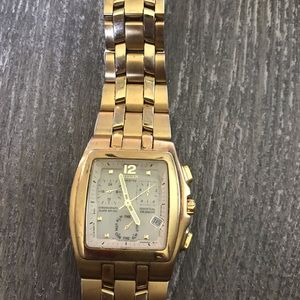 Citizen Eco-drive vintage square face watch